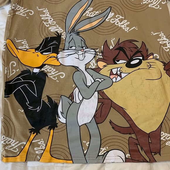 Warner Bros. Looney Tunes Tan Tee, medium - Picture 2 of 8